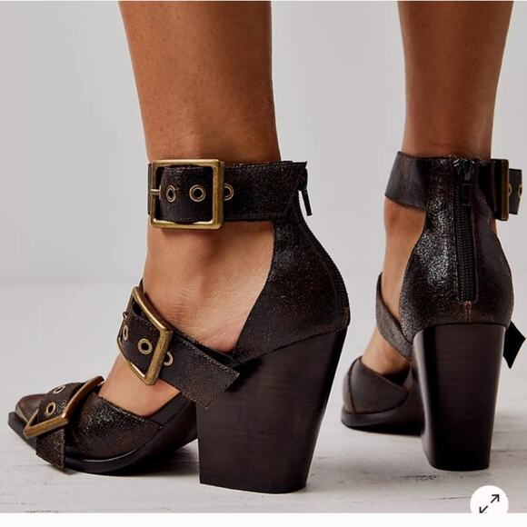 Free people Jeffrey campbell Hendrix Heels sz 6 - Picture 1 of 10